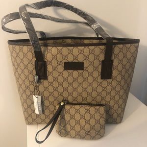 Gucci tote set